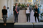 Jurypreis für Geschäftsmodell Innovationen – Newsadoo: (v.l.) CEO Mag. David Böhm und Software-Entwickler Franz Ebner, © Fabian Krenn