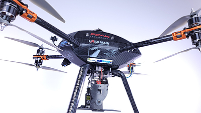 Weight-saving, high-strength composites are the ideal material for drones. © FH OÖ